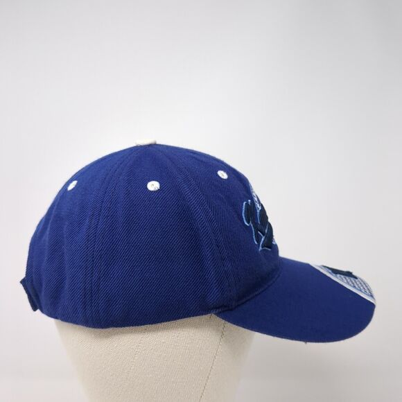 KC Kansas City Strapback Hat Blue One Size Adjustable Embroidered Sam's Cap - Picture 4 of 8